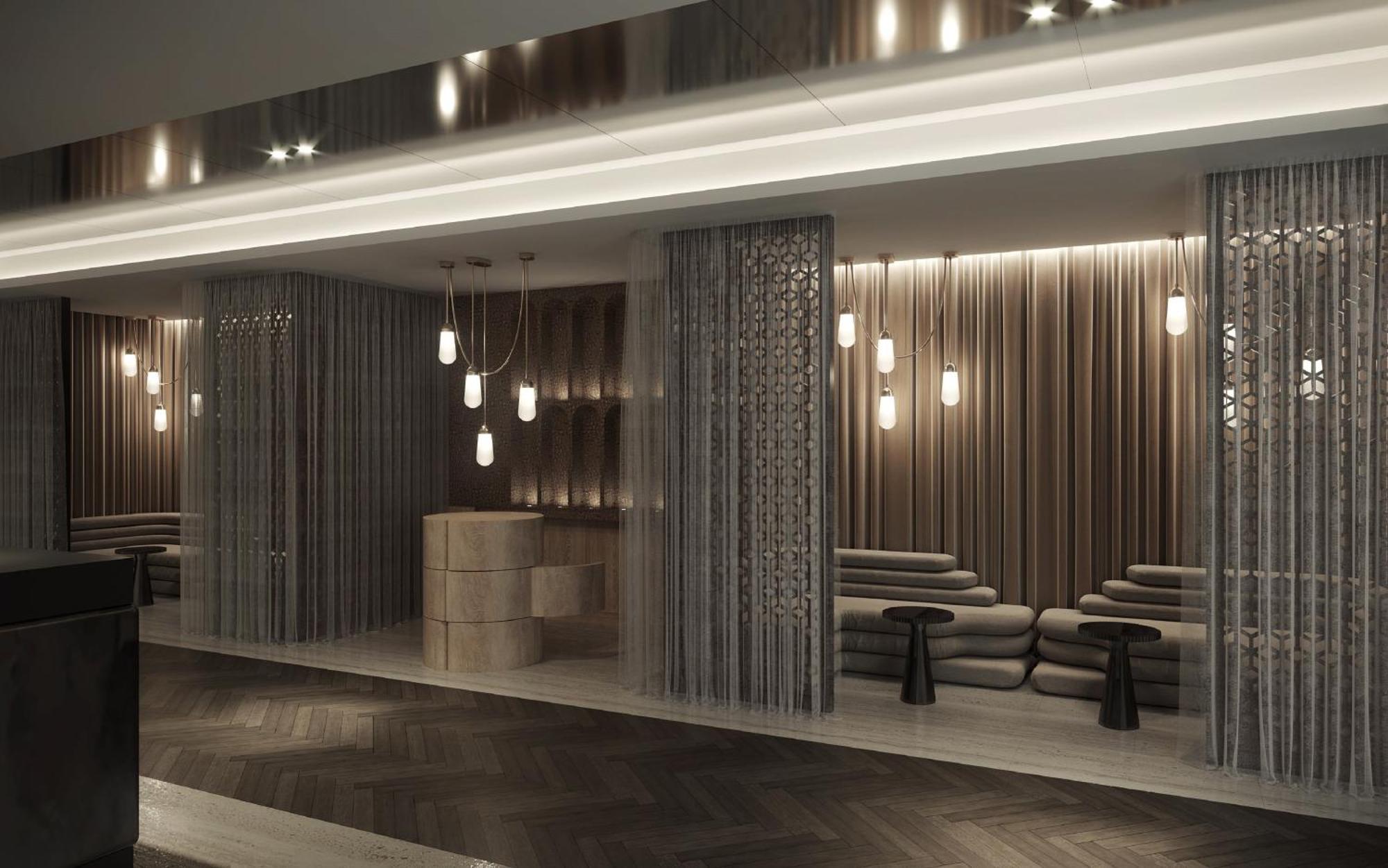 Abesq Doha Hotel And Residences, An Ihg Hotel Exterior photo The interior of the lounge